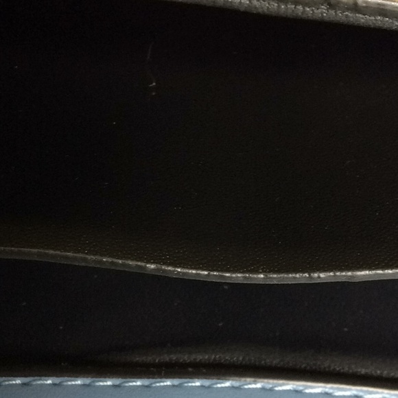 FINAL SALE PRICE NWOT Snakeskin Studded Satchel Handbag - Picture 8 of 9